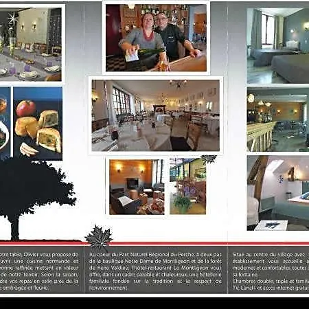 Logis- Hotel & Restaurant Le Montligeon 2* La Chapelle-Montligeon
